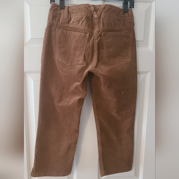 H&M Light Brown Fine Courderoy Cropped Pants Size 6 - Picture 6 of 9
